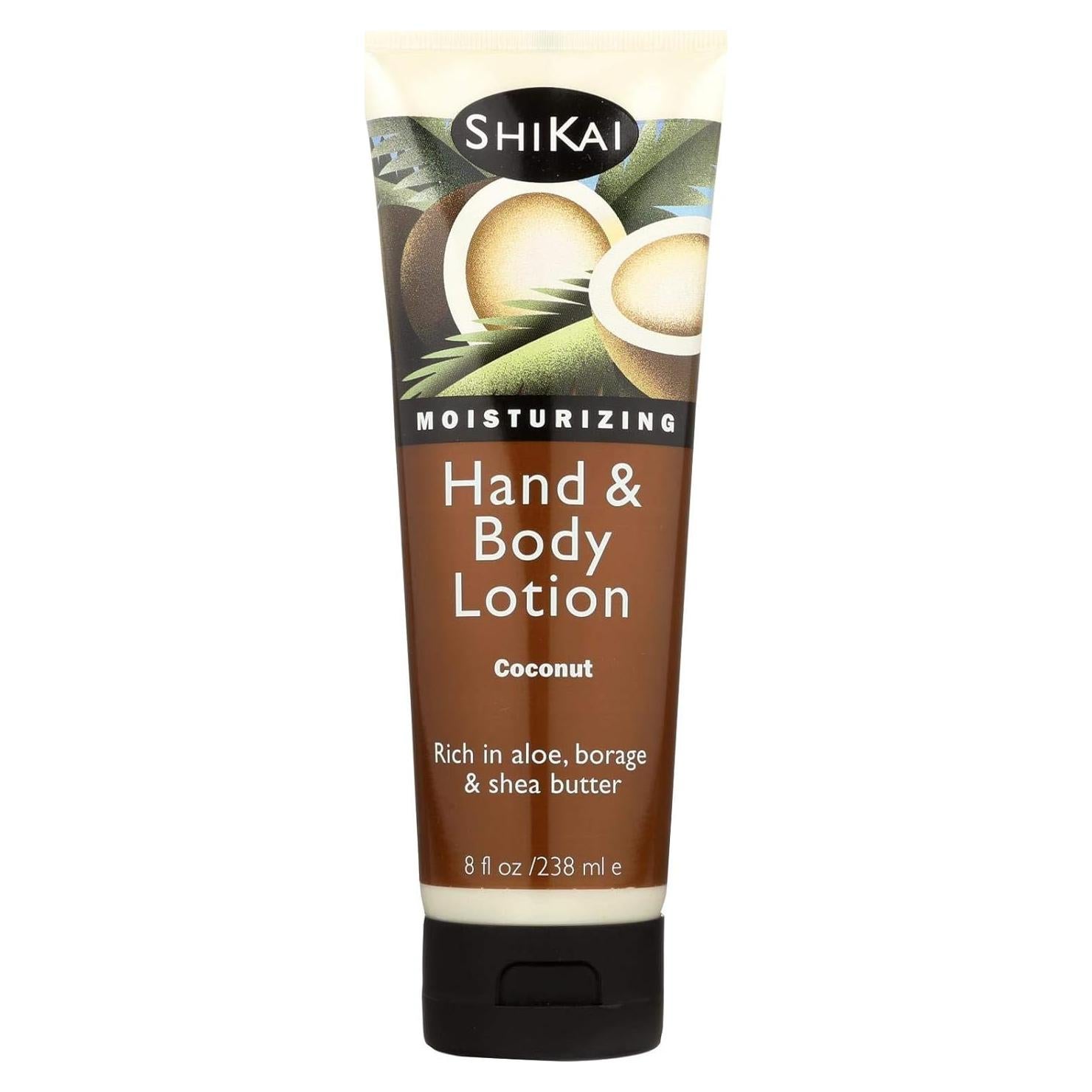 Loción Hidratante para Manos y Cuerpo ShiKai Coco 227g