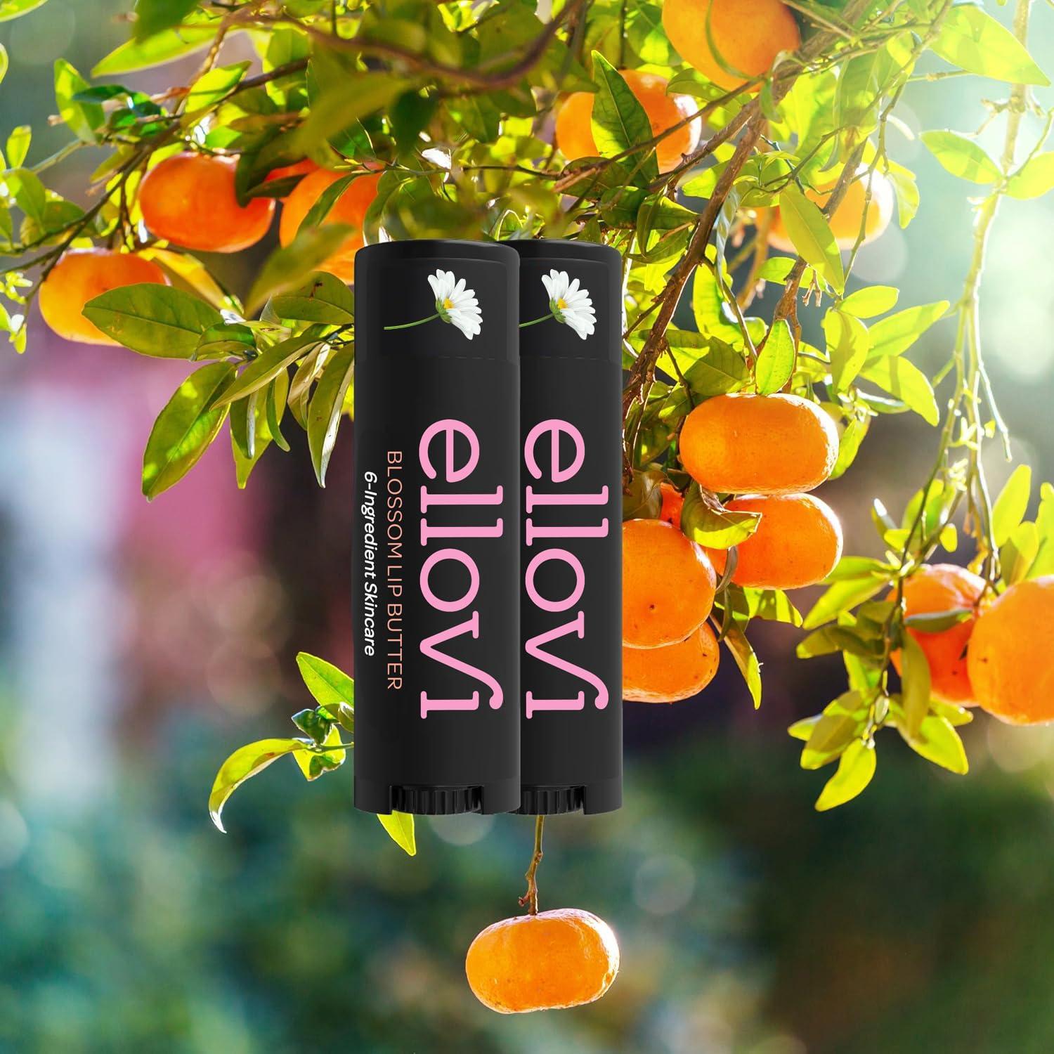 Bálsamo Labial Natural Ellovi 2-Pack - 100% Vegano y Orgánico