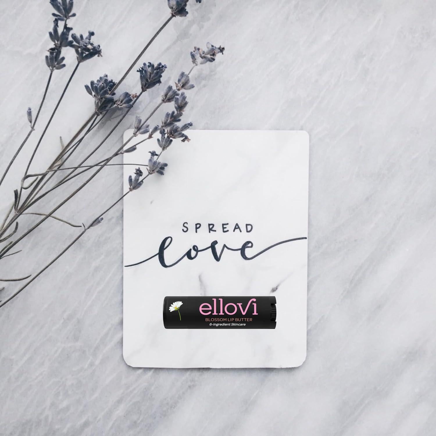 Bálsamo Labial Natural Ellovi 2-Pack - 100% Vegano y Orgánico