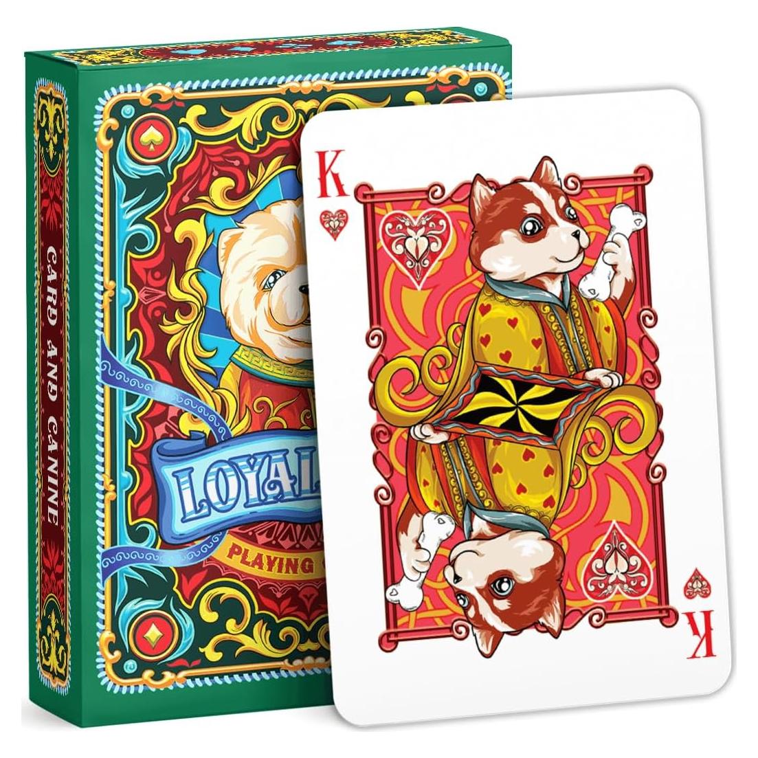 Cartas de Juego 99FOX Perro Leal 54 Piezas para Adultos