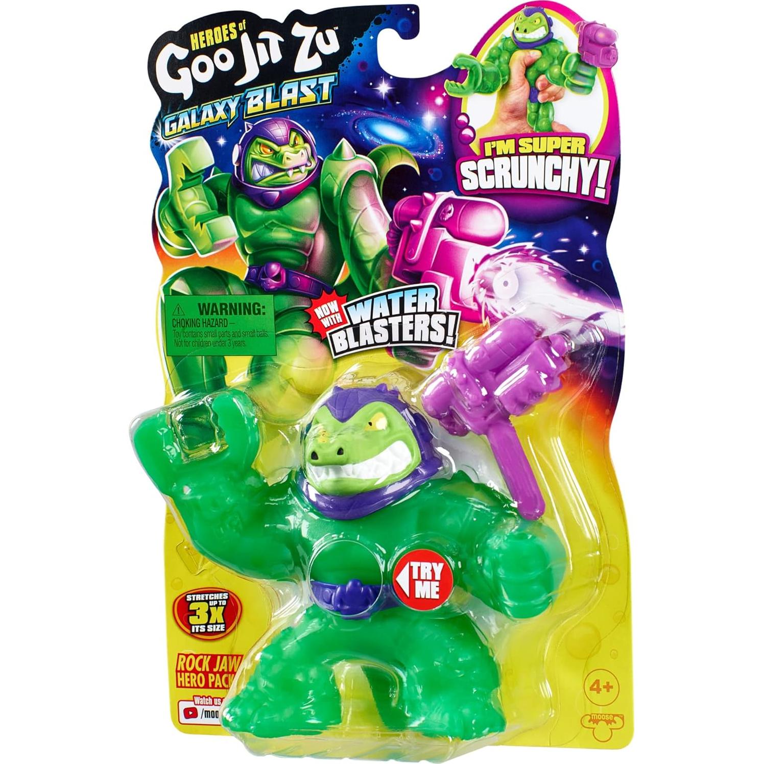 Héroe Goo Jit Zu Mandíbula de Roca con Lanzador de Agua