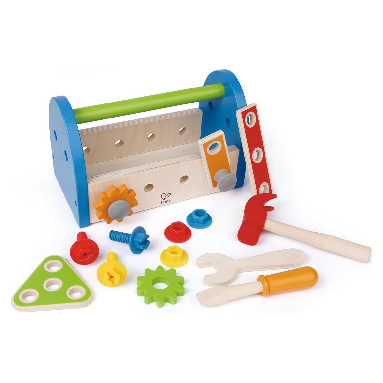 Caja de Herramientas Hape E3001 - Juguete 30 Piezas