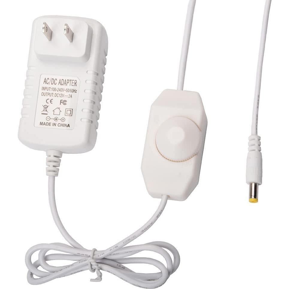 Regulador Enchufable DC 12V 2A Scpopfer para Luces LED