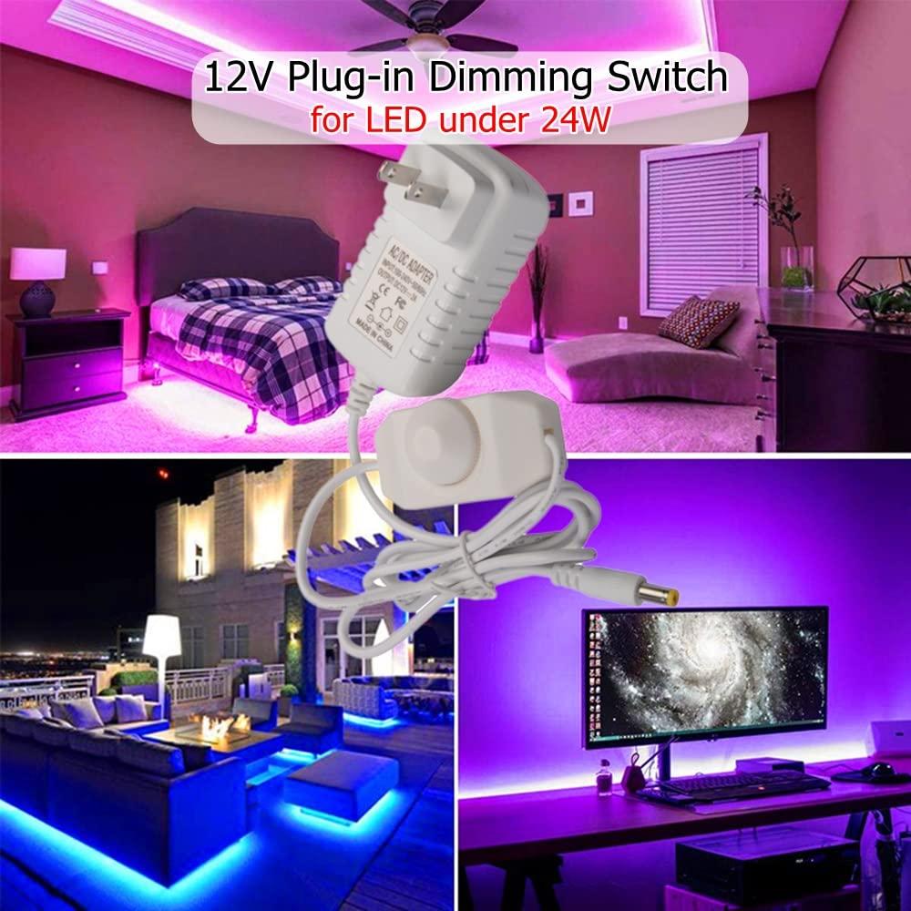 Regulador Enchufable DC 12V 2A Scpopfer para Luces LED