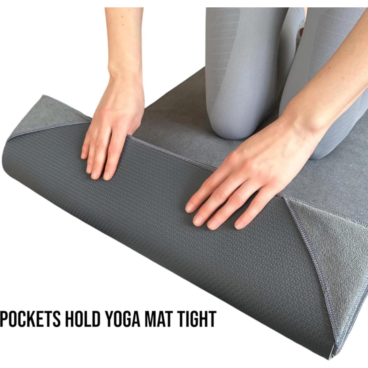 Toalla de Yoga Antideslizante NORCIA 100% Microfibra 183x61cm