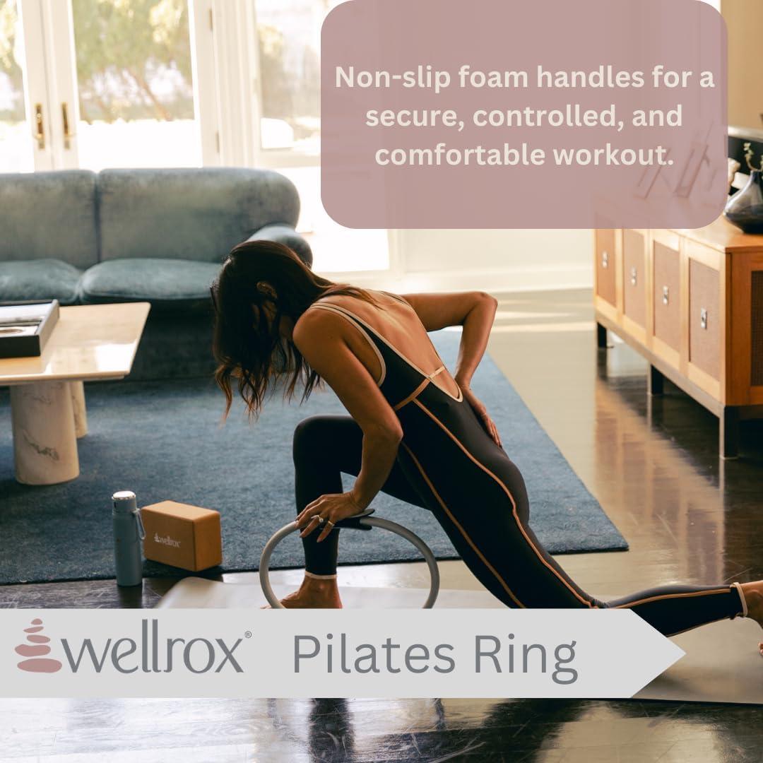Anillo de Pilates Wellrox 38 cm + Bolsa de Transporte - Unisex
