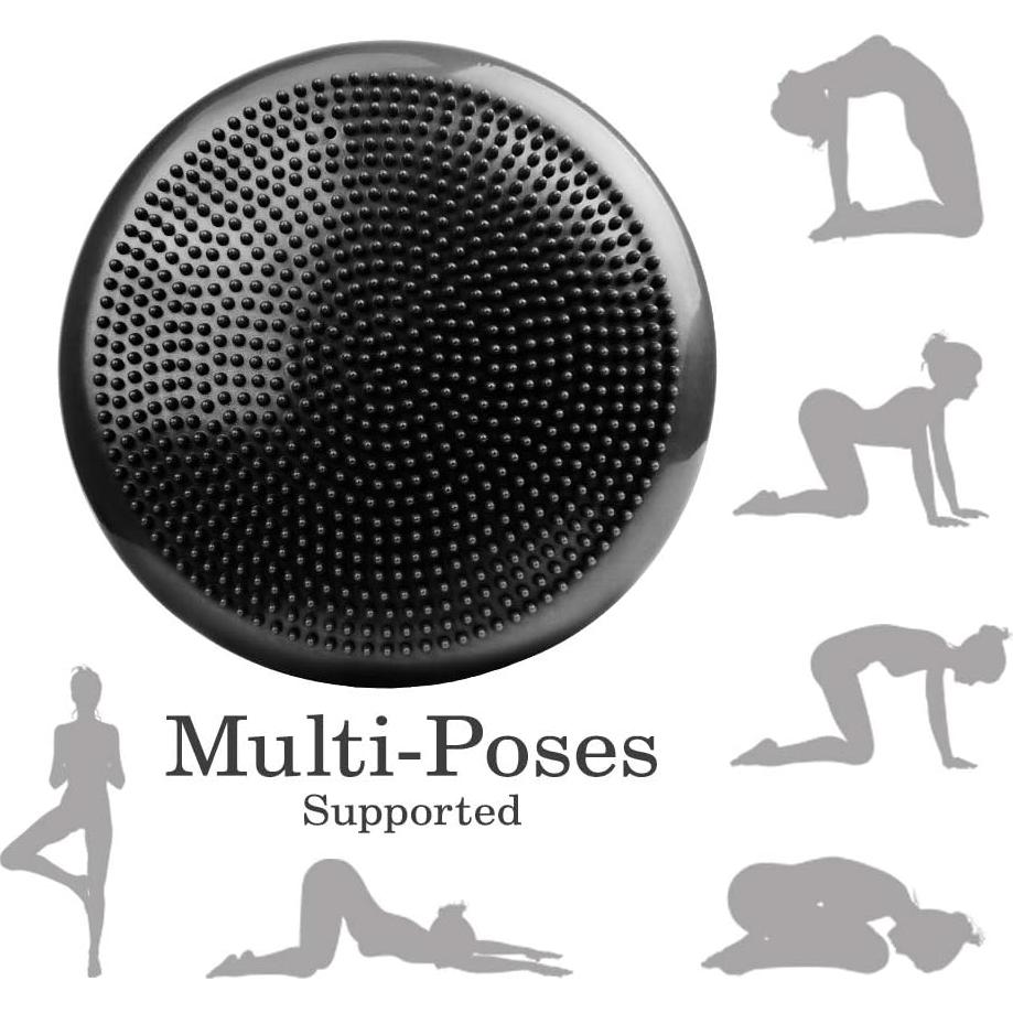 Cojín de Inestabilidad JBM 33cm con Bomba - Soporta 349kg