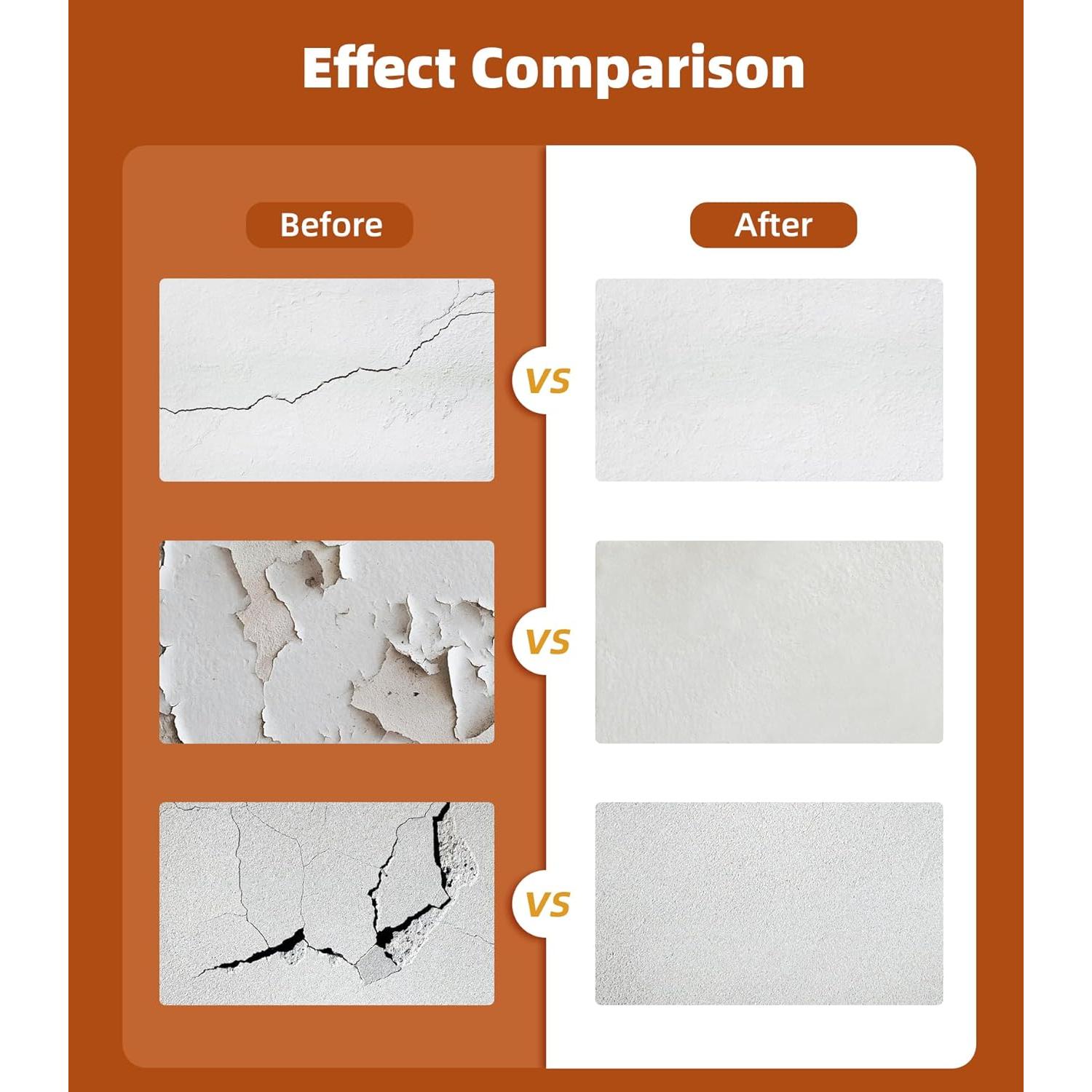 Kit de Reparación de Pared HKING BQG301 - 3 Paquetes de Masilla