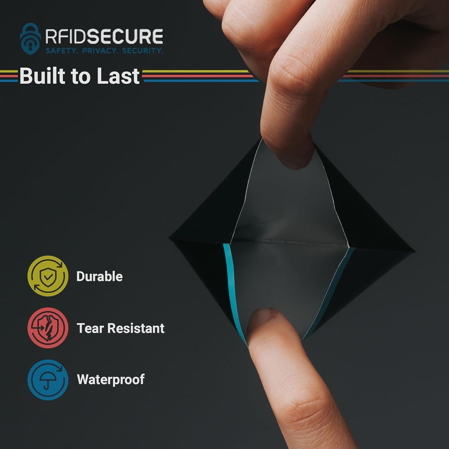 Fundas RFID para Tarjetas y Pasaportes RFID SECURE - 14 Cortas y 4 Largas