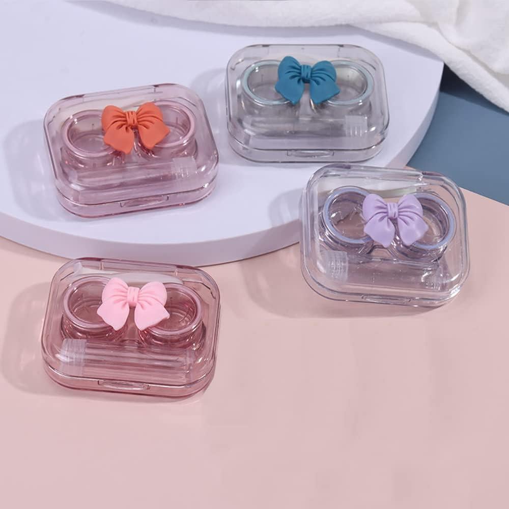 Estuche para Lentes de Contacto Howinn 4PCS - Viaje, Colorido, Compacto