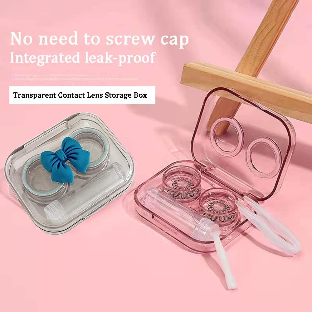 Estuche para Lentes de Contacto Howinn 4PCS - Viaje, Colorido, Compacto