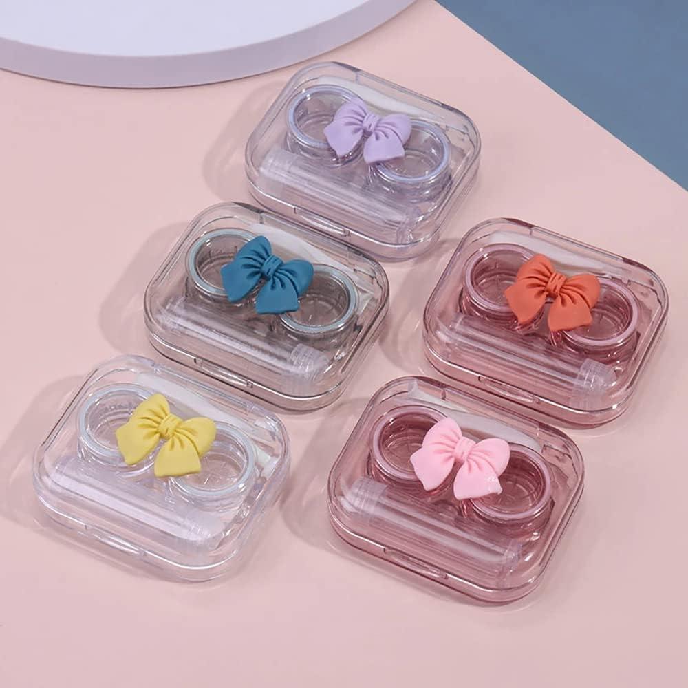 Estuche para Lentes de Contacto Howinn 4PCS - Viaje, Colorido, Compacto