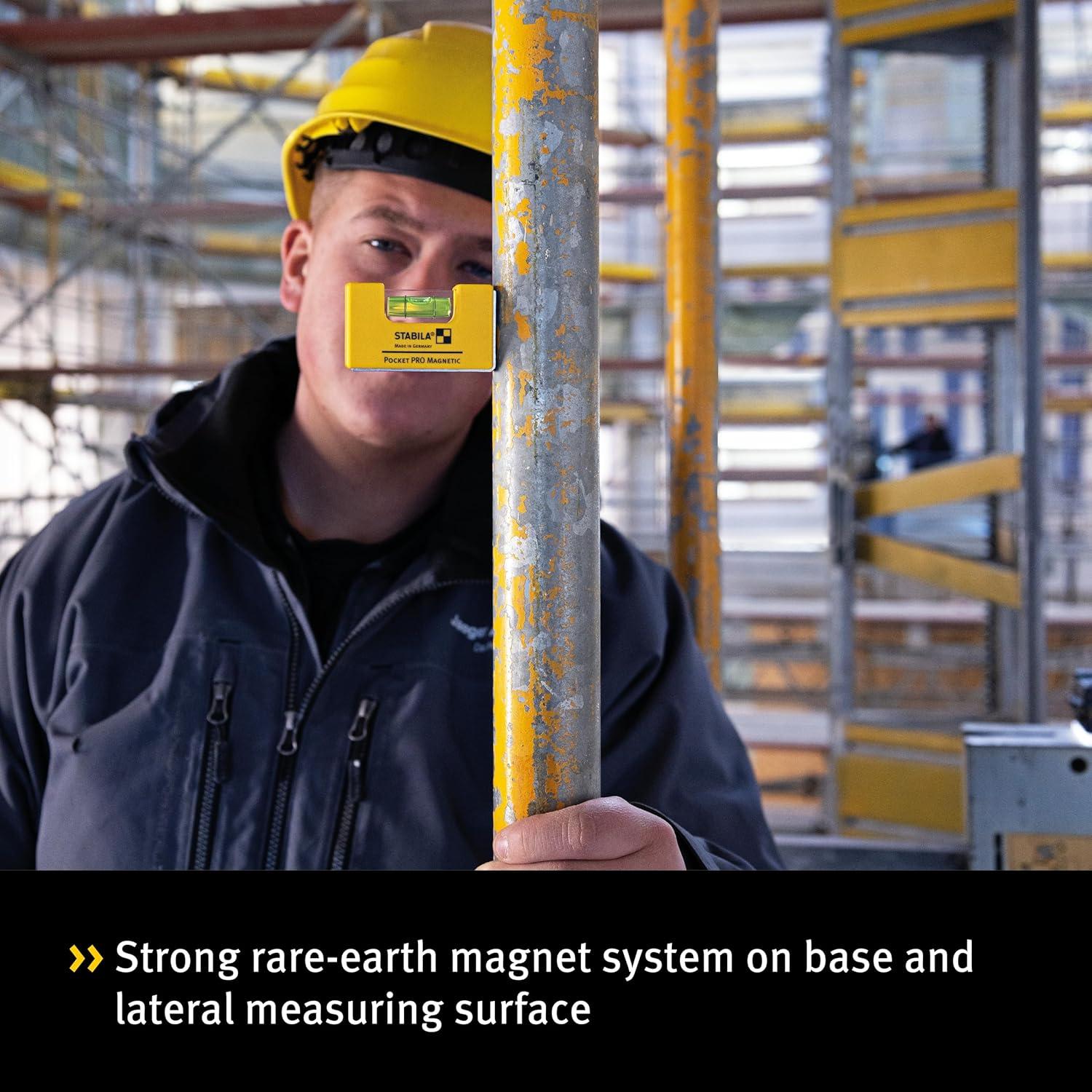 Nivel de Burbuja Magnético STABILA Pocket Pro 7cm