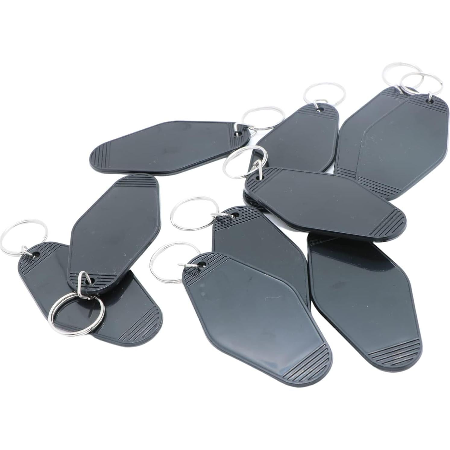 10 Llaveros Vintage en Blanco para Hotel Nwsrayu 8.89x4.45cm