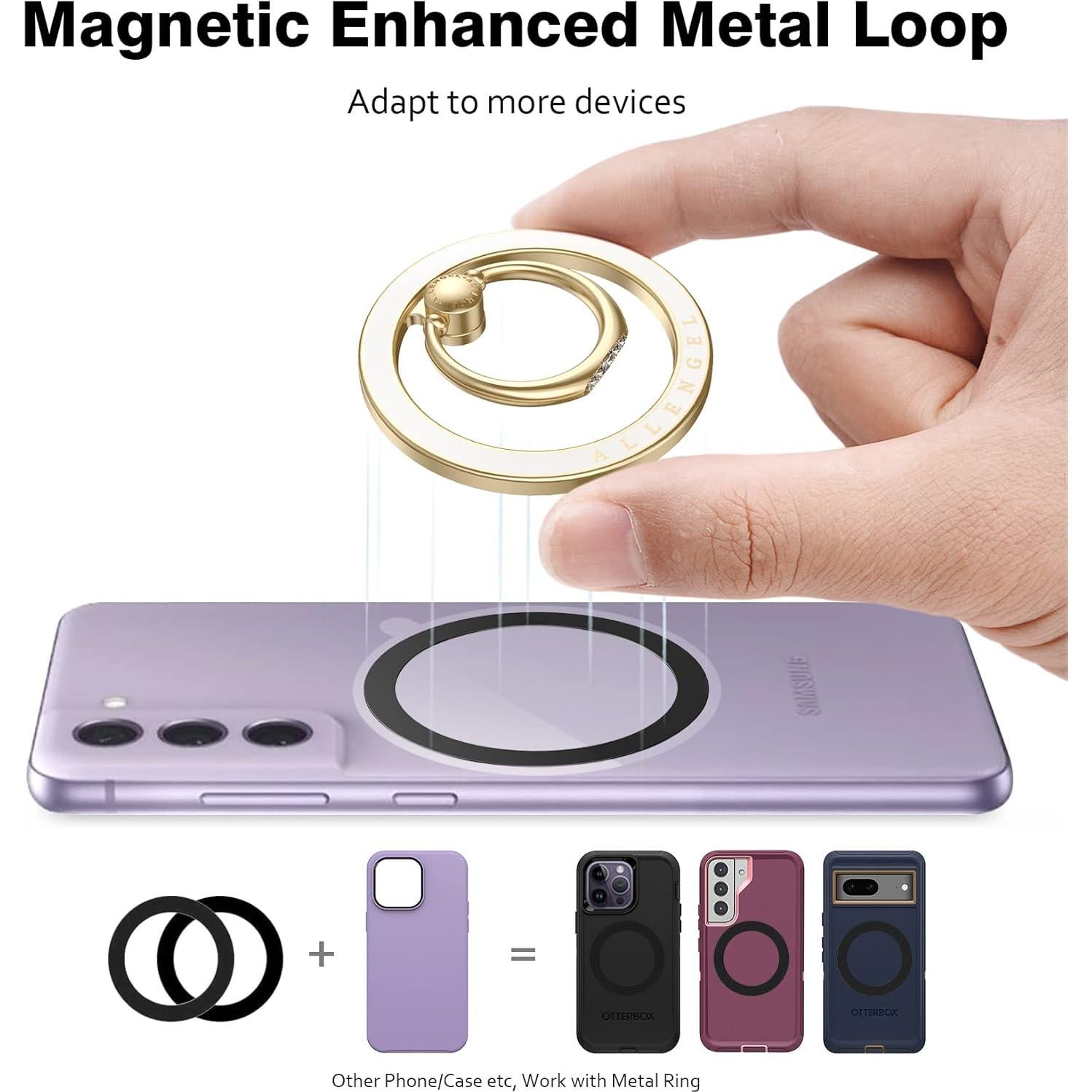 Soporte Magnético para Teléfono Allengel MagSafe 360°