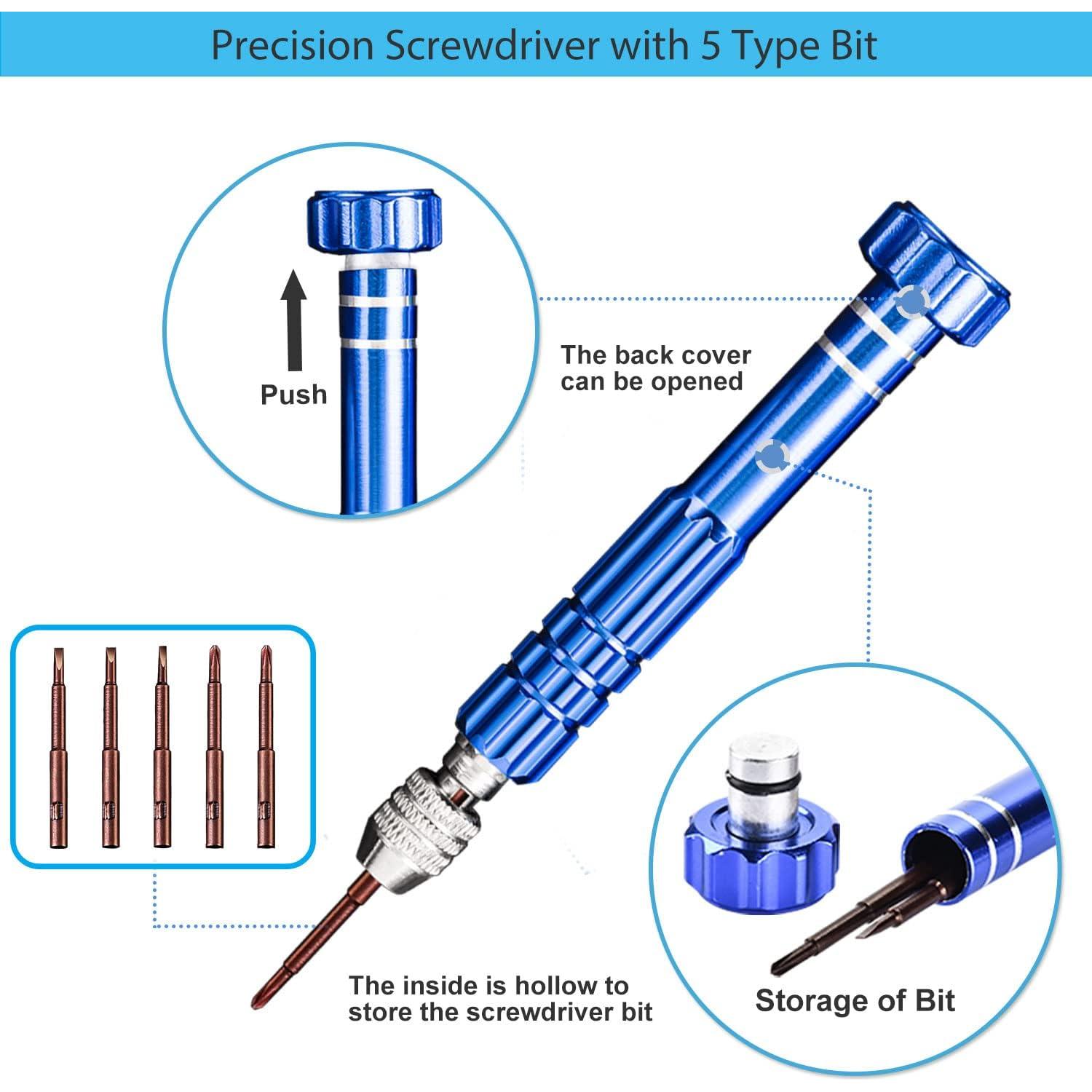 Kit de Reparación de Reloj EasyTime 149PCS con Herramientas