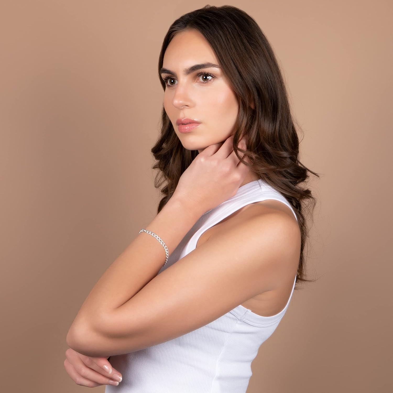 Pulsera de Plata Esterlina 925 Pori Jewelers para Hombres