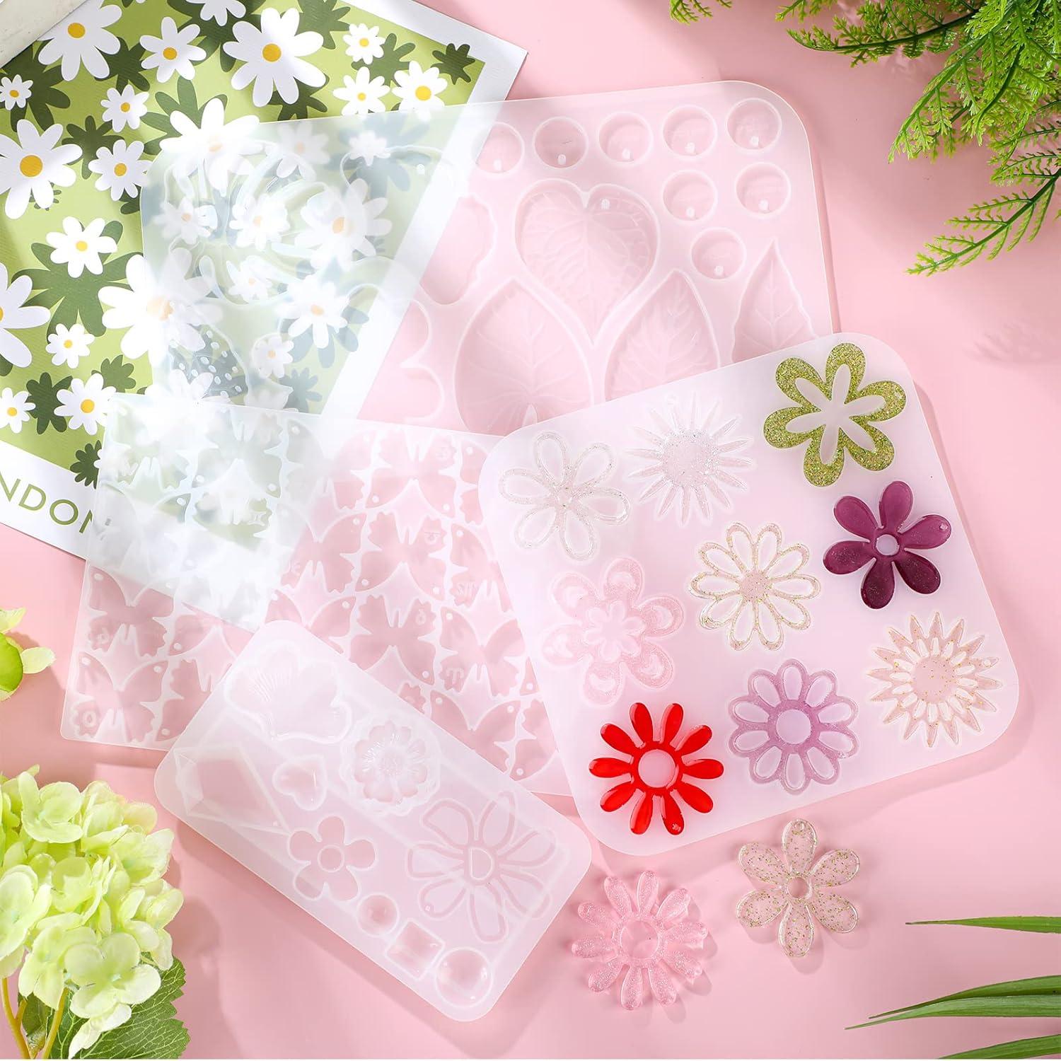 Molde de Silicona Patelai para Joyería - 4 Piezas DIY