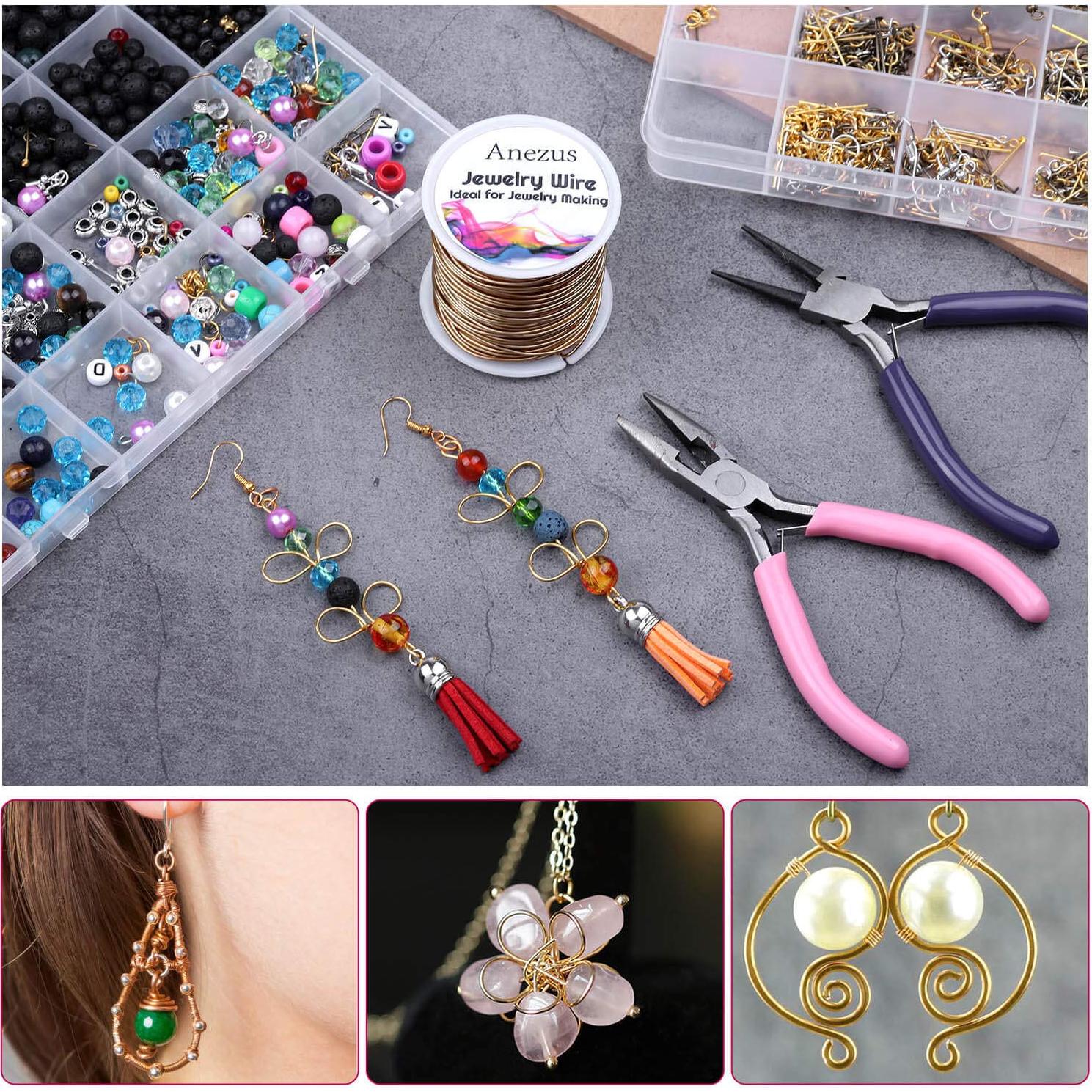 Alambre de Joyería Anezus 22 Calibres Cobre Bronce Antiguo 45m