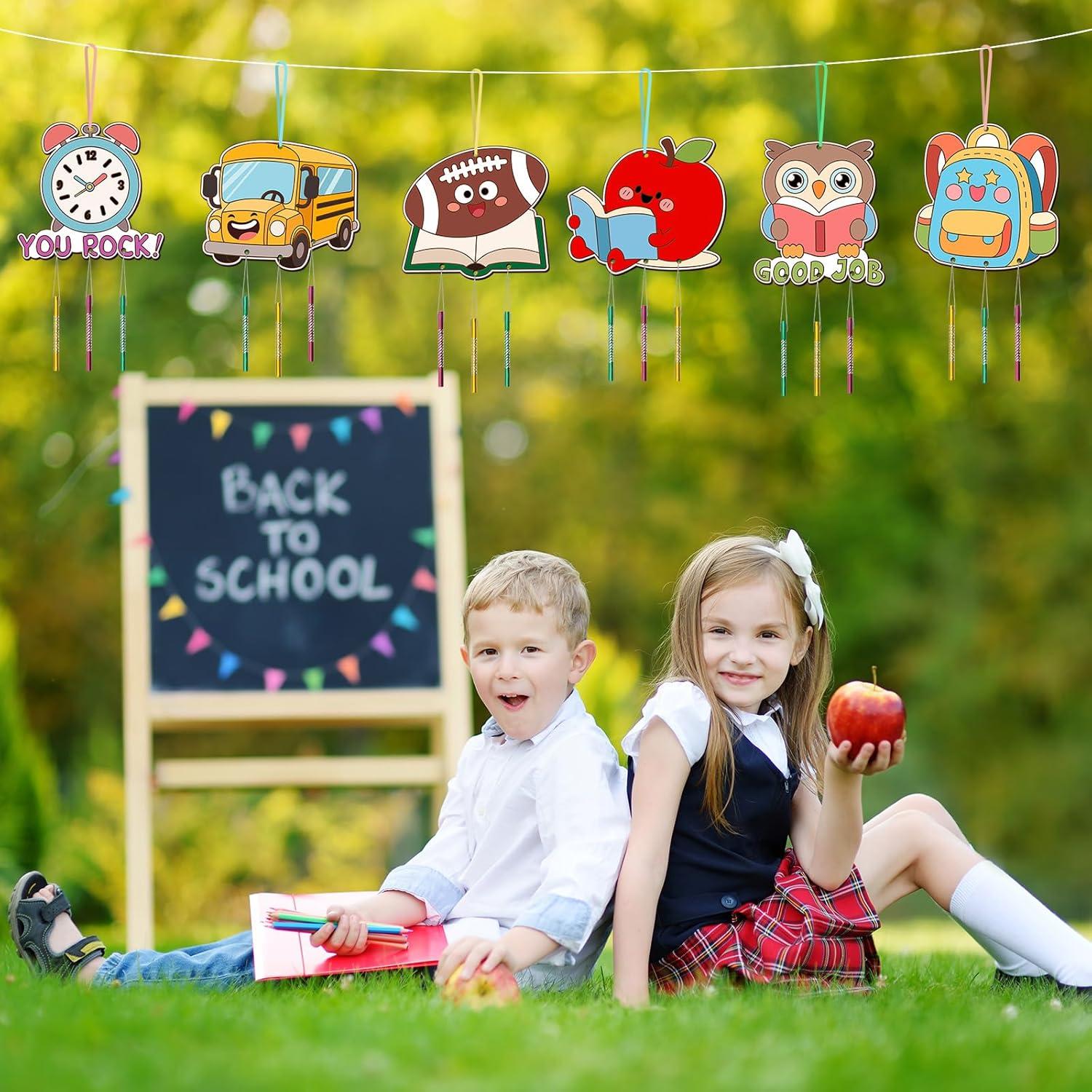 Kit de Campanas de Viento BAPHILE 6 Piezas para Pintar