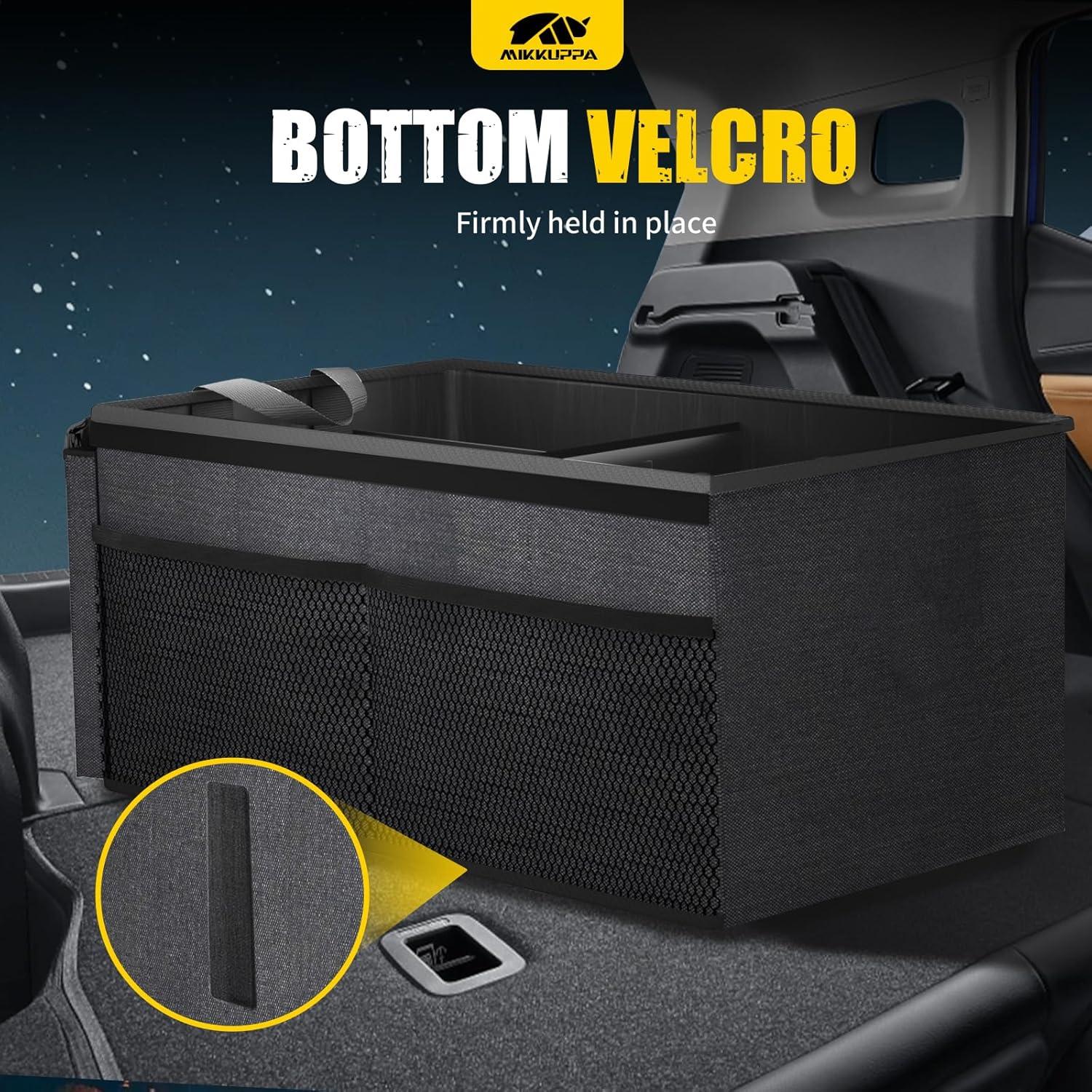 Organizador de Maletero MIKKUPPA 50L Plegable Negro