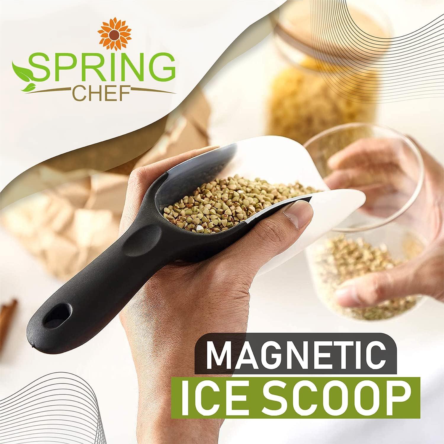 Cuchara Magnética para Hielo Spring Chef - Plástico Libre BPA 0.24L