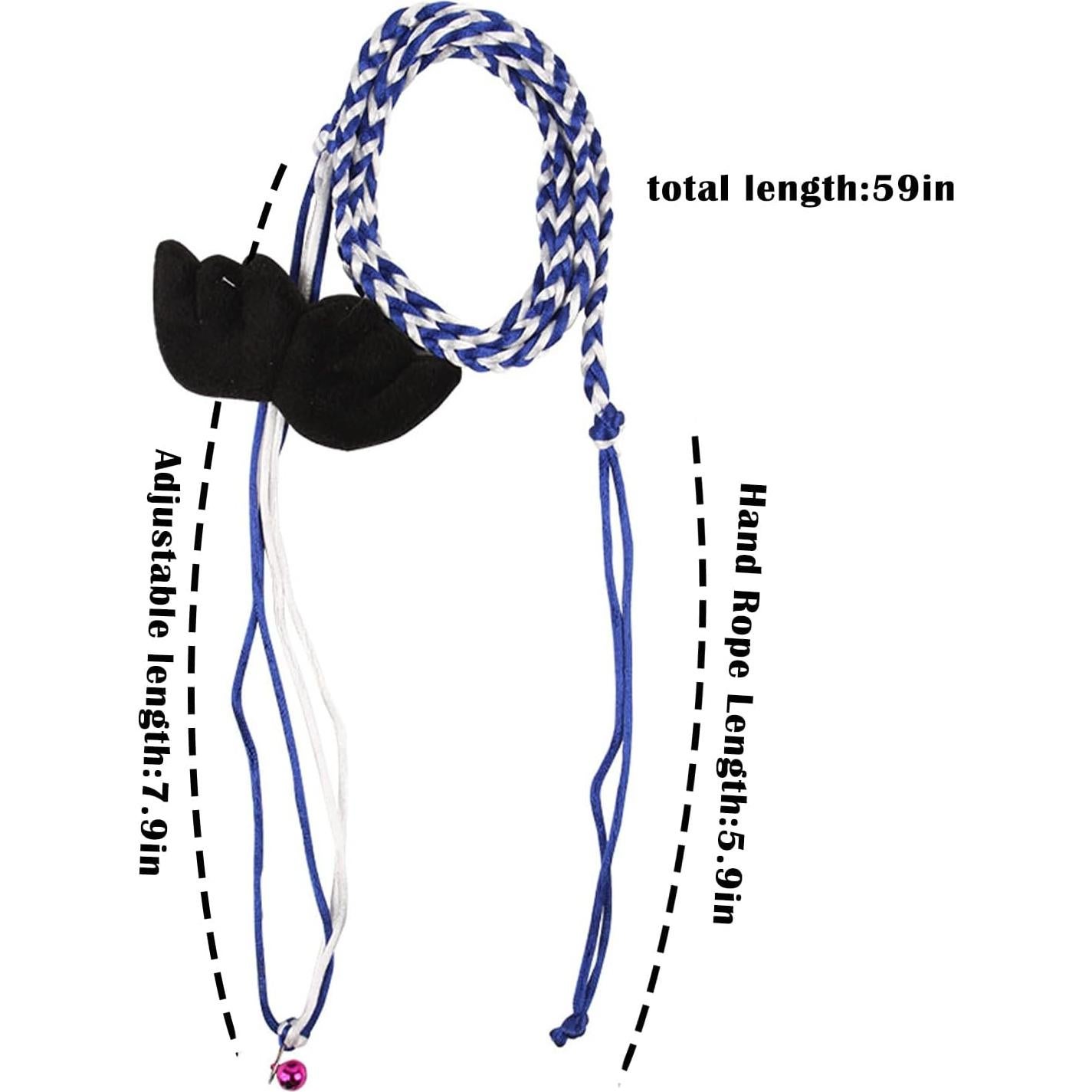 Arnés y Correa para Hámster Rebecca RX-002 - Chaleco Azul