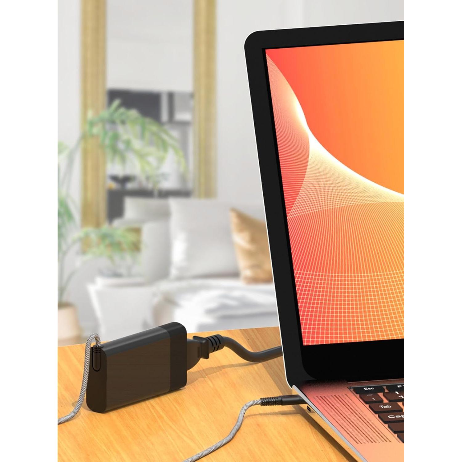 Cargador Laptop HP 65W USB C Rápido para Spectre, Envy, Elite