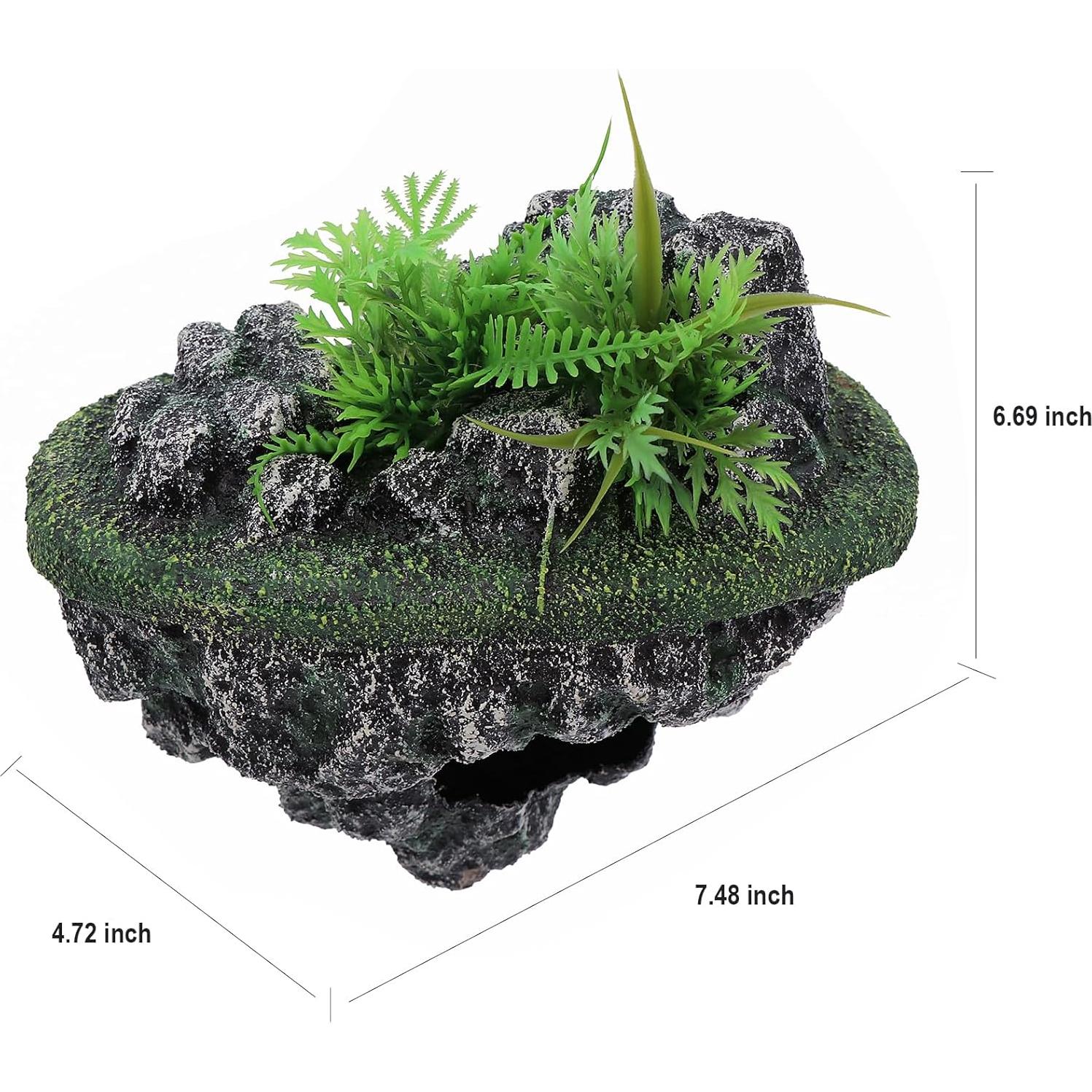 Isla Flotante para Tortugas AQUA KT 19x12x17 cm Decoración