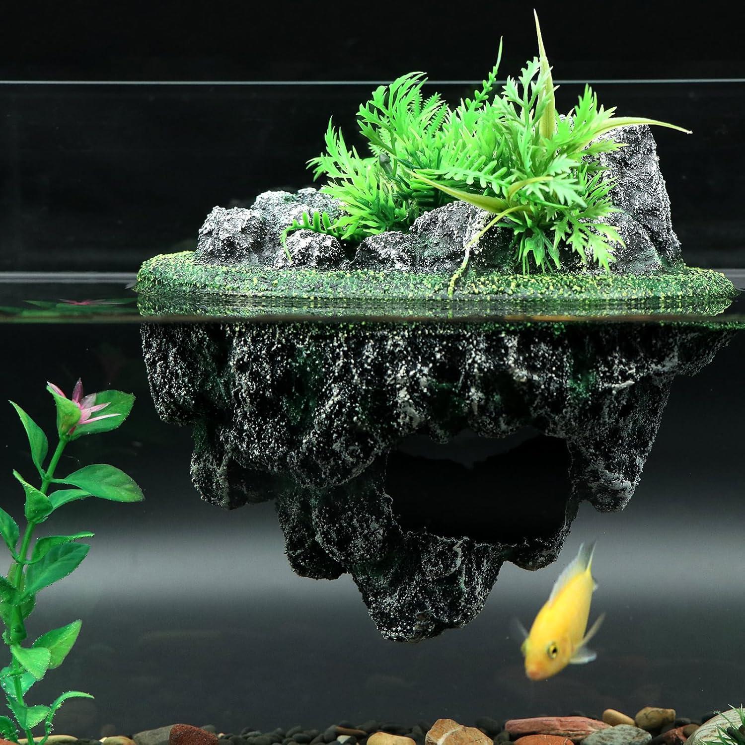 Isla Flotante para Tortugas AQUA KT 19x12x17 cm Decoración