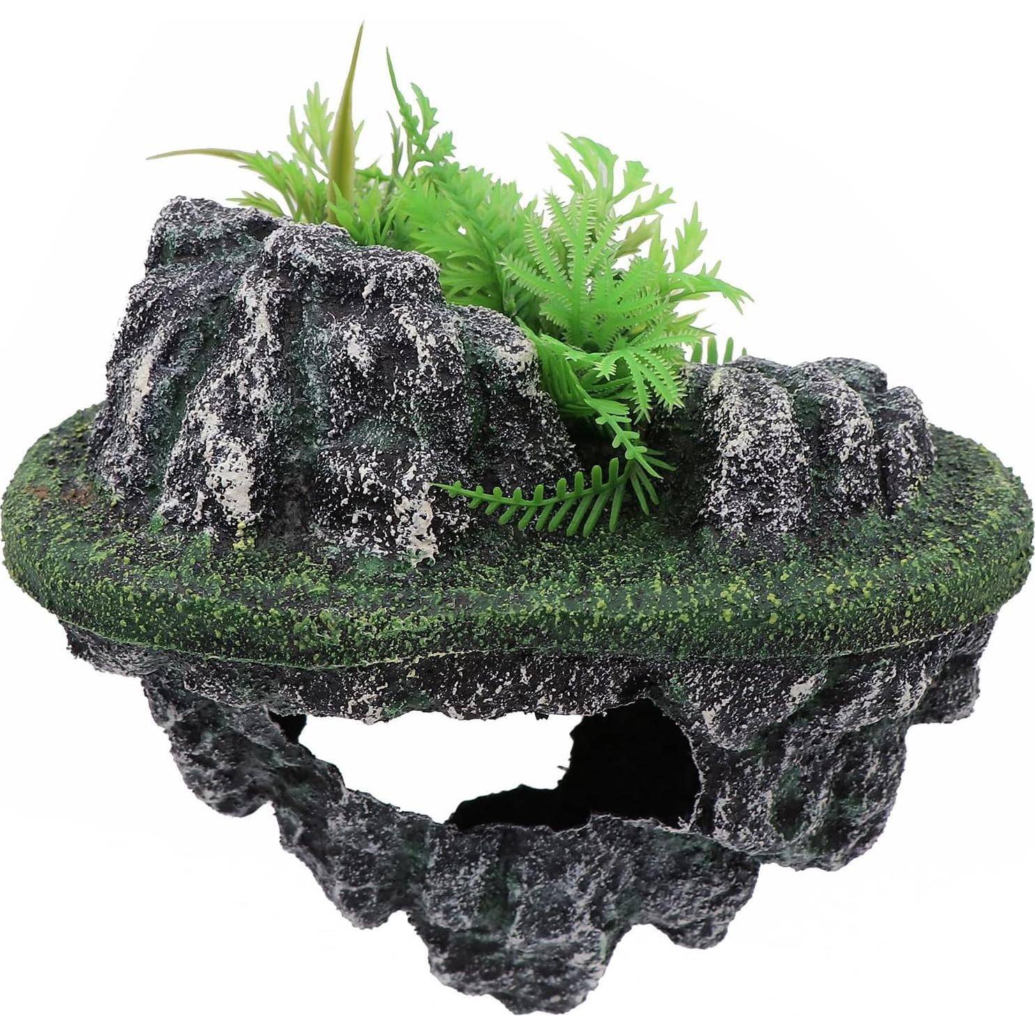 Isla Flotante para Tortugas AQUA KT 19x12x17 cm Decoración