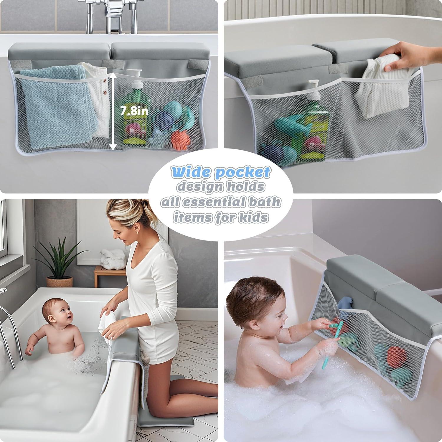 Almohadilla para Rodillas y Codos de Baño PIGLOG Gris