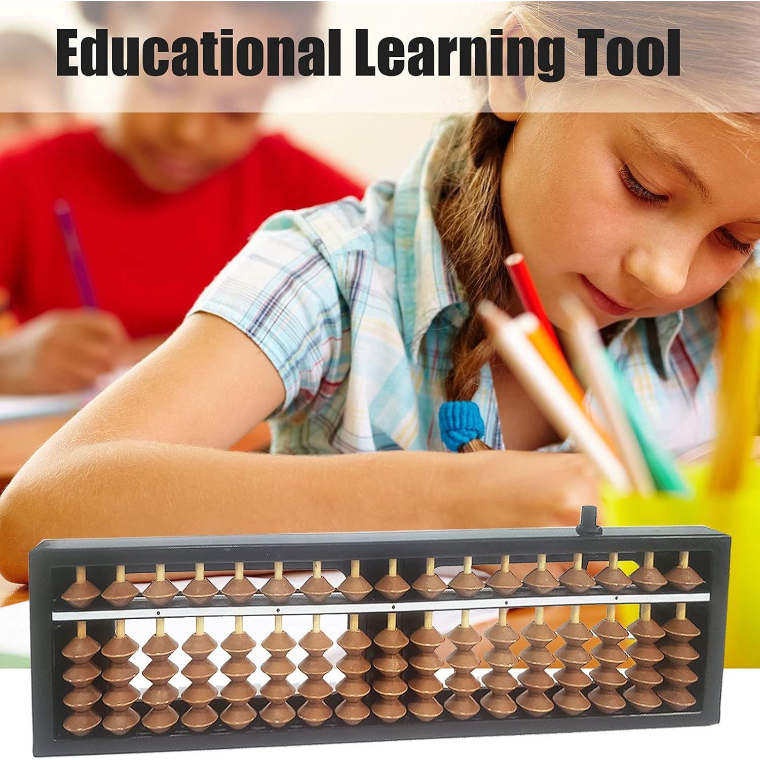 Ábaco Profesional Vaupan Soroban 17 Columnas 26x6.5 cm