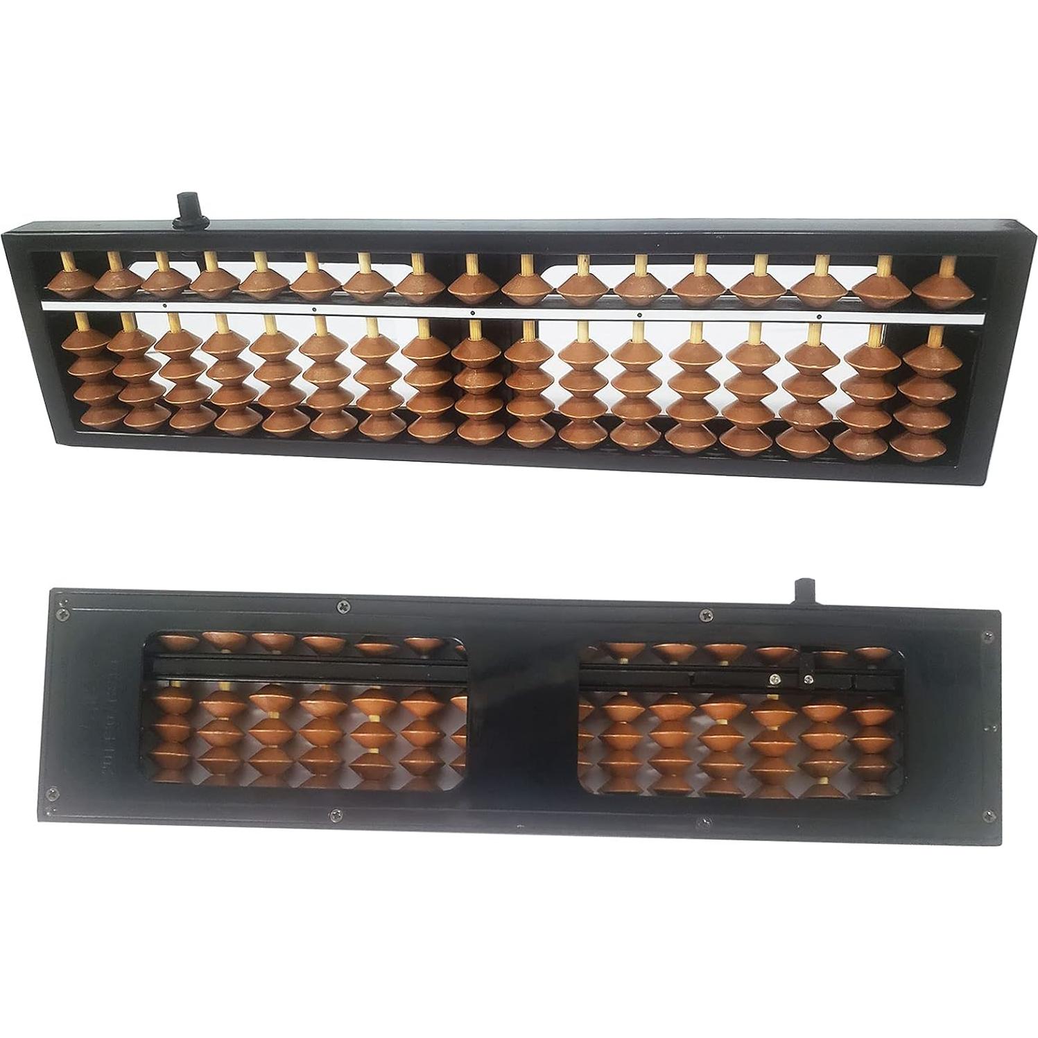 Ábaco Profesional Vaupan Soroban 17 Columnas 26x6.5 cm