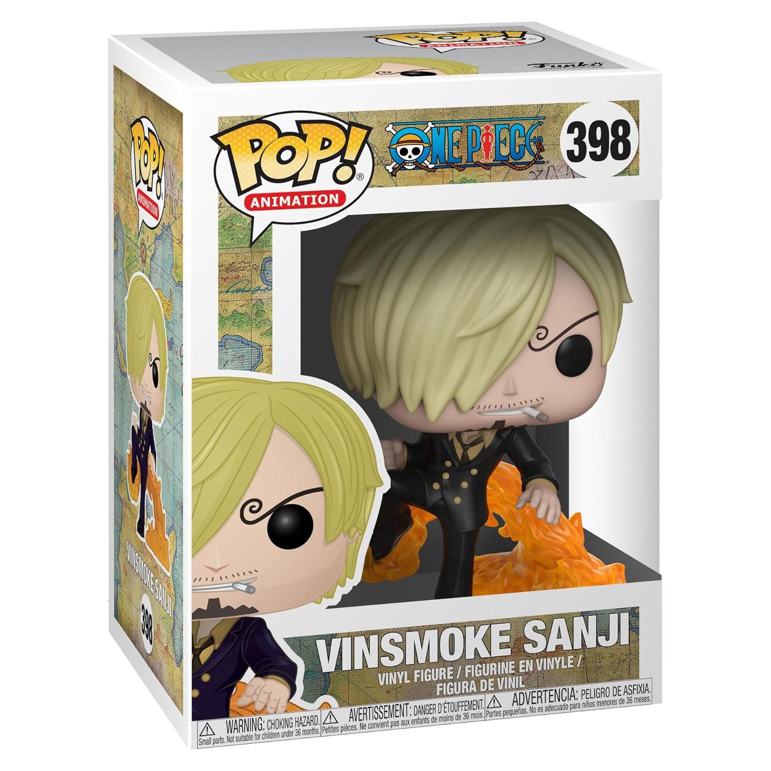 Figura Coleccionable Funko Pop One Piece Sanji Pez Hombre 9.5cm