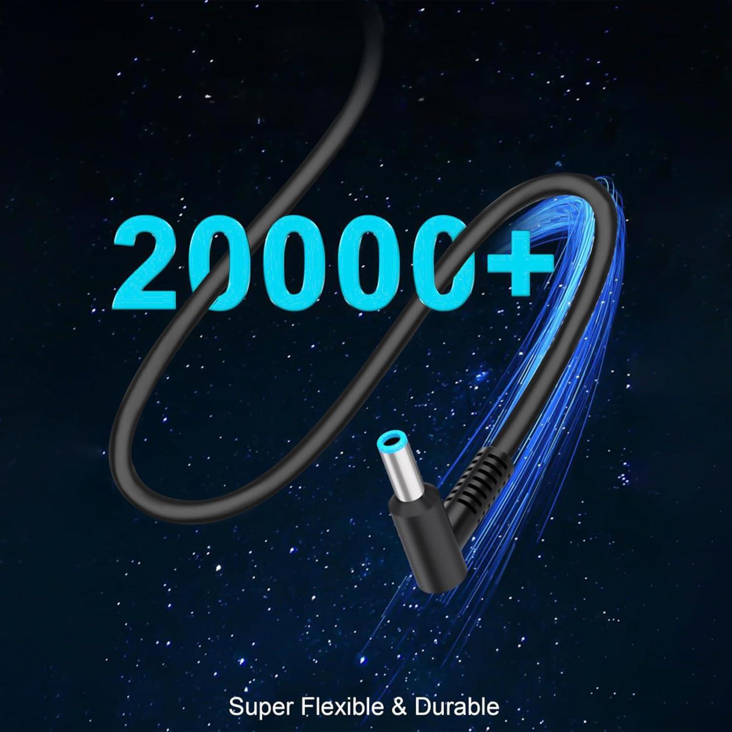 Cargador Laptop HP 65W/45W Adaptador Punta Azul 19.5V