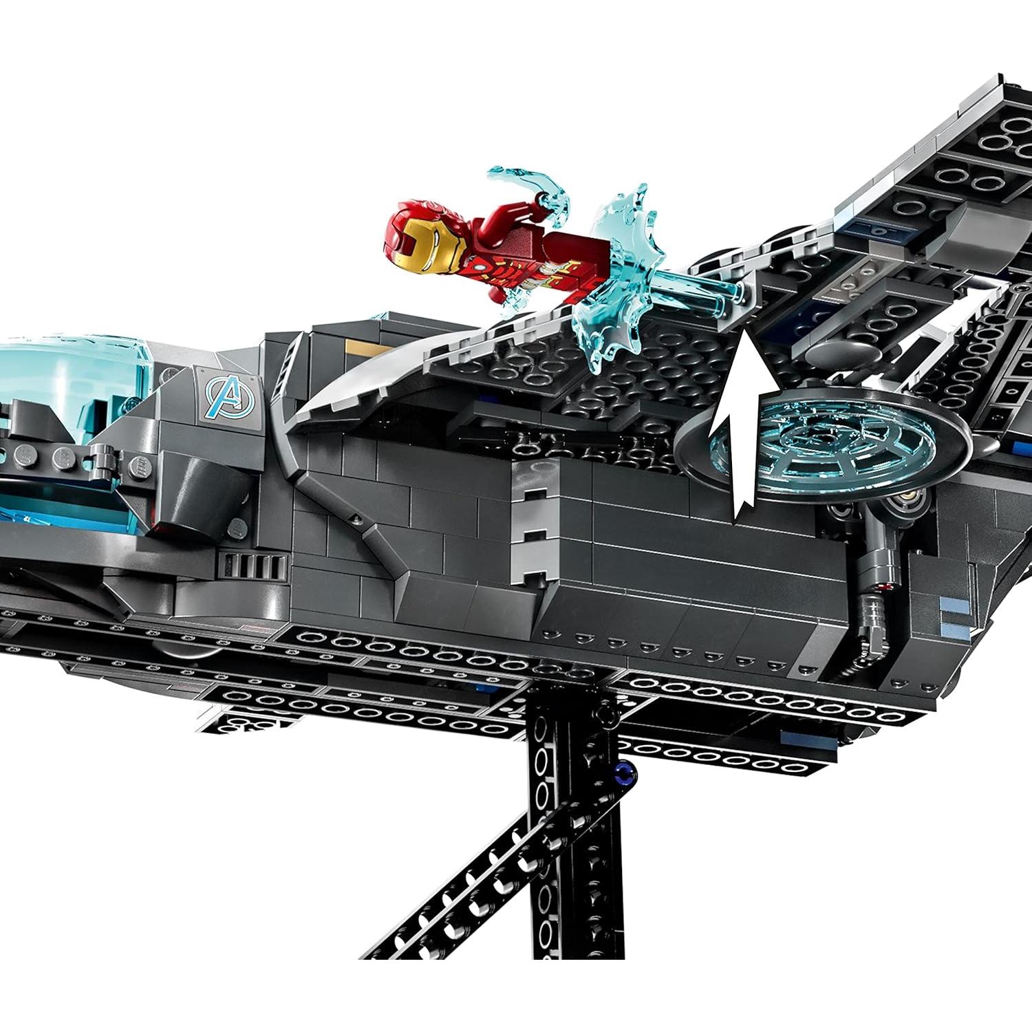 LEGO Marvel Quinjet 76248 - Set de Construcción con 5 Minifiguras