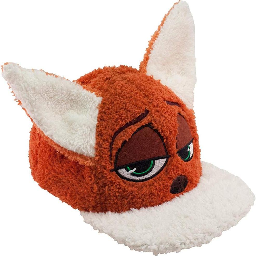 Gorra de béisbol peluda Nick Wilde Disney Zootopia para niños