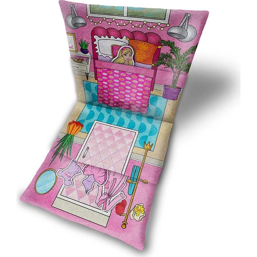 Panel de casa de sueños de Barbie Riley Blake 137x91 cm