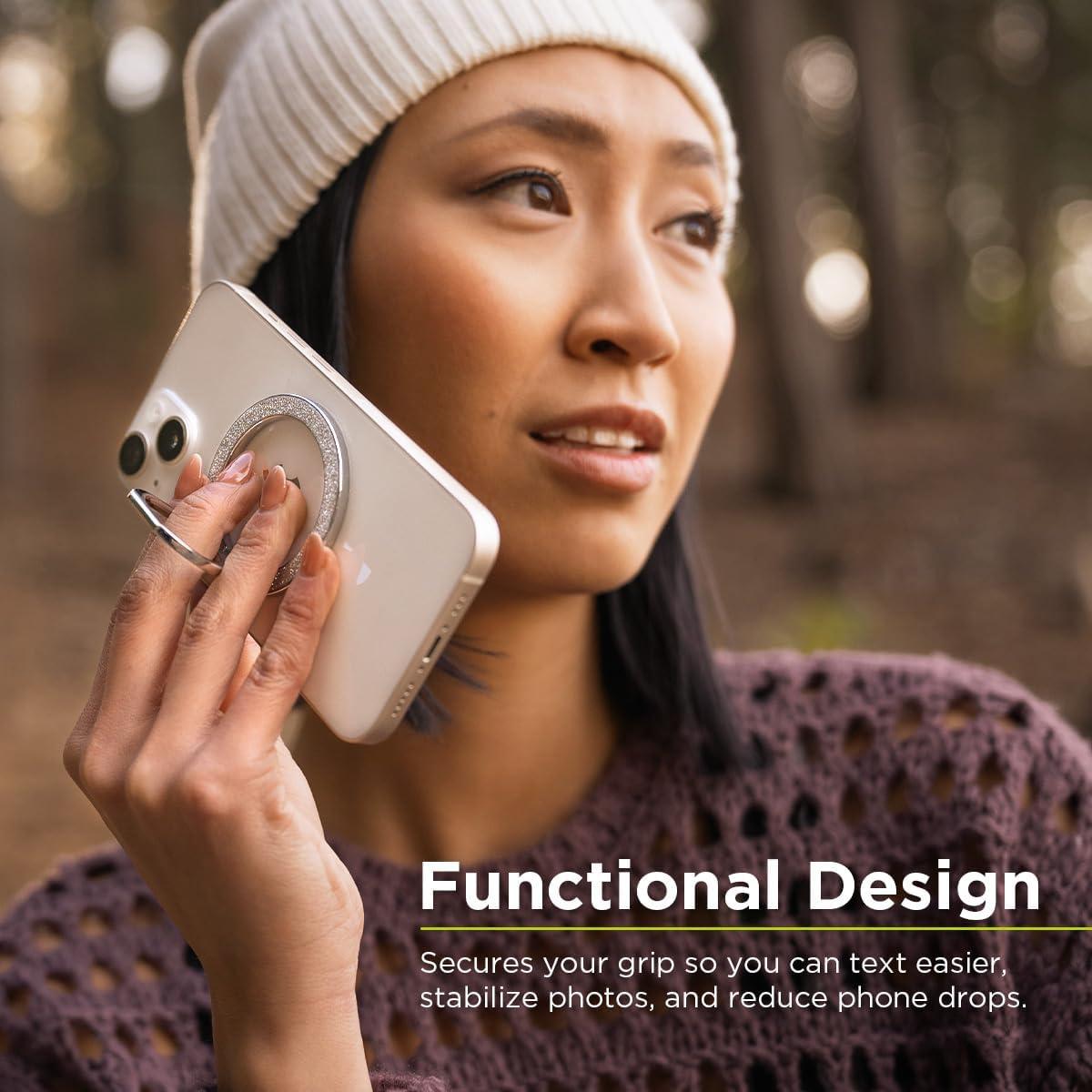 Soporte Magnético para Teléfono PureGear Oro iPhone 12-16