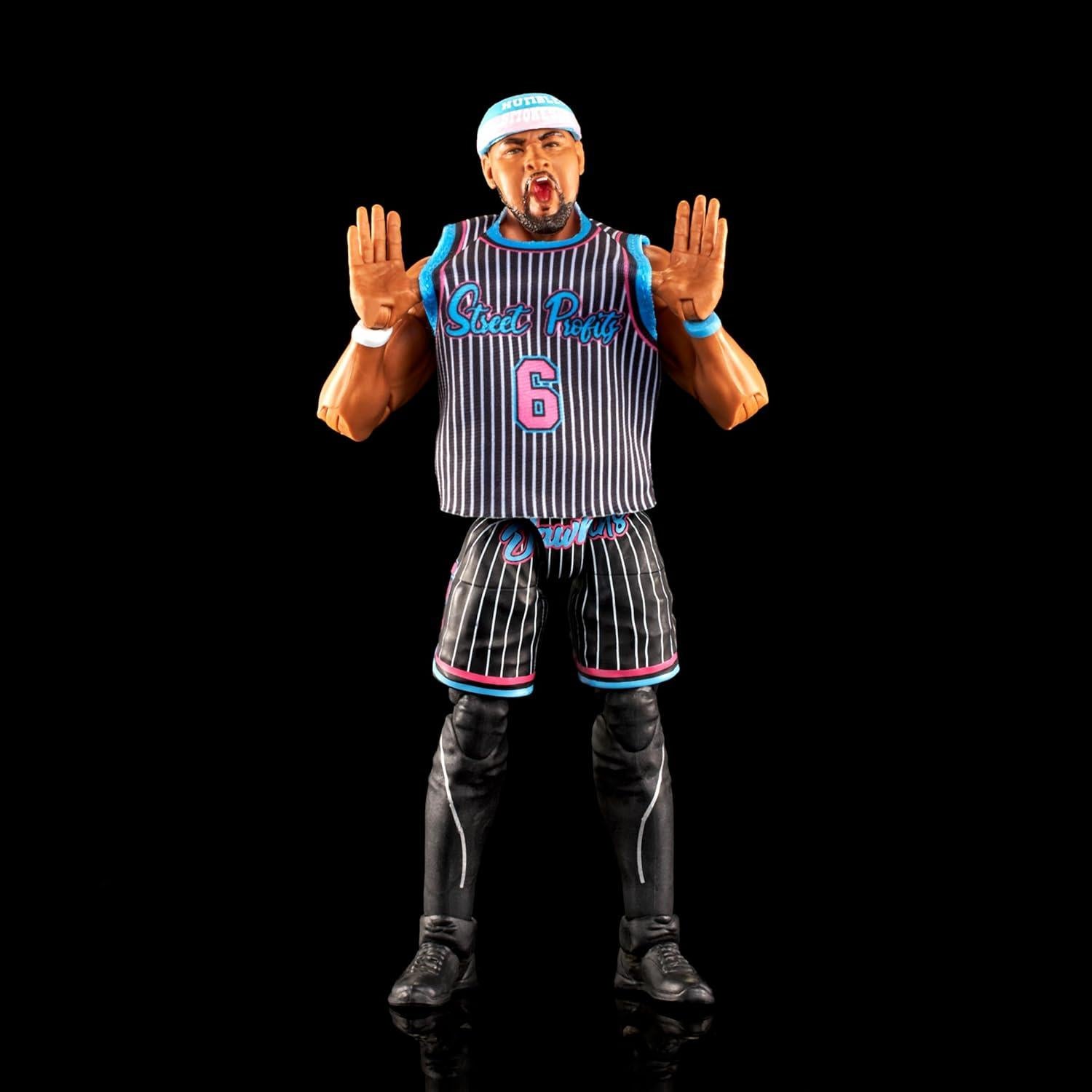Figura de Acción WWE Elite Mattel Angelo Dawkins 15 cm