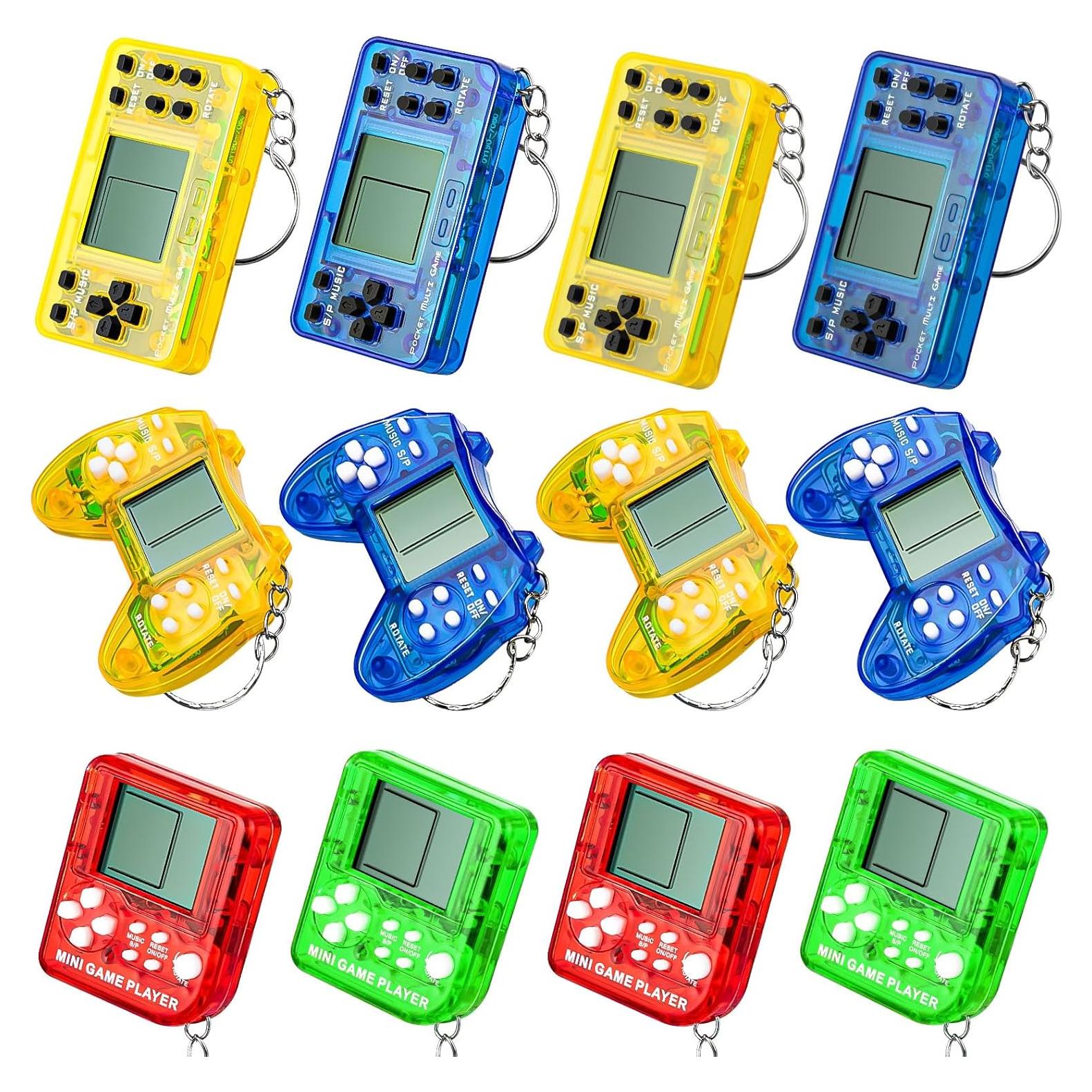 Llavero Retro de Videojuegos 6Pcs HFWTWPY para Fiesta Infantil