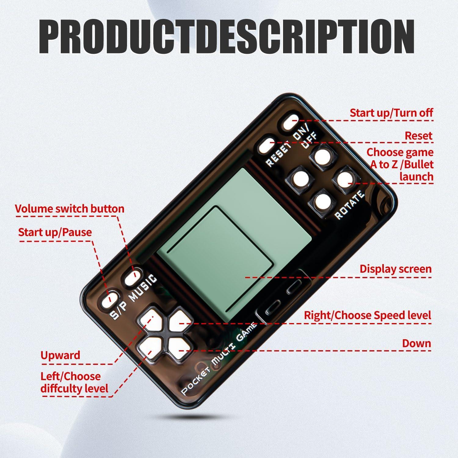 Llavero Retro de Videojuegos 6Pcs HFWTWPY para Fiesta Infantil