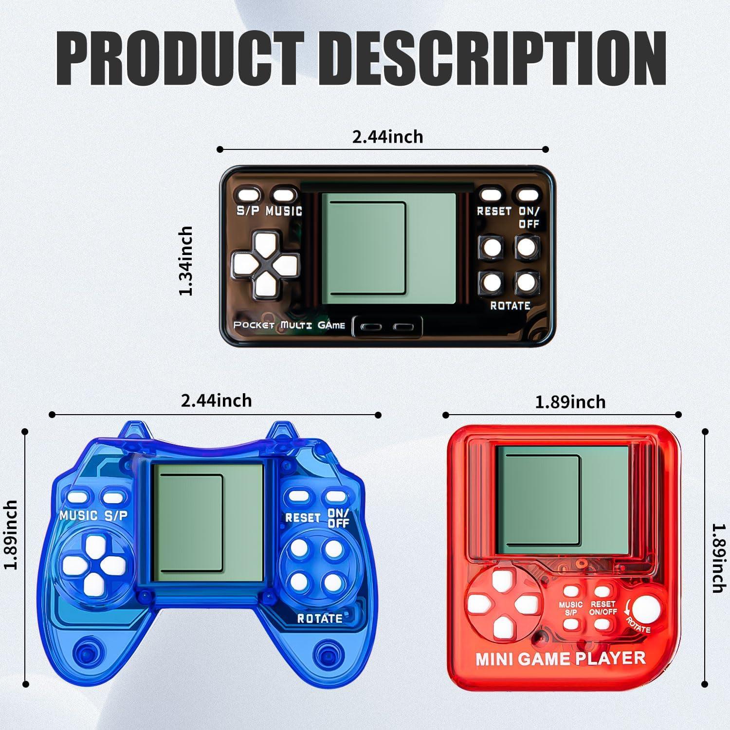 Llavero Retro de Videojuegos 6Pcs HFWTWPY para Fiesta Infantil