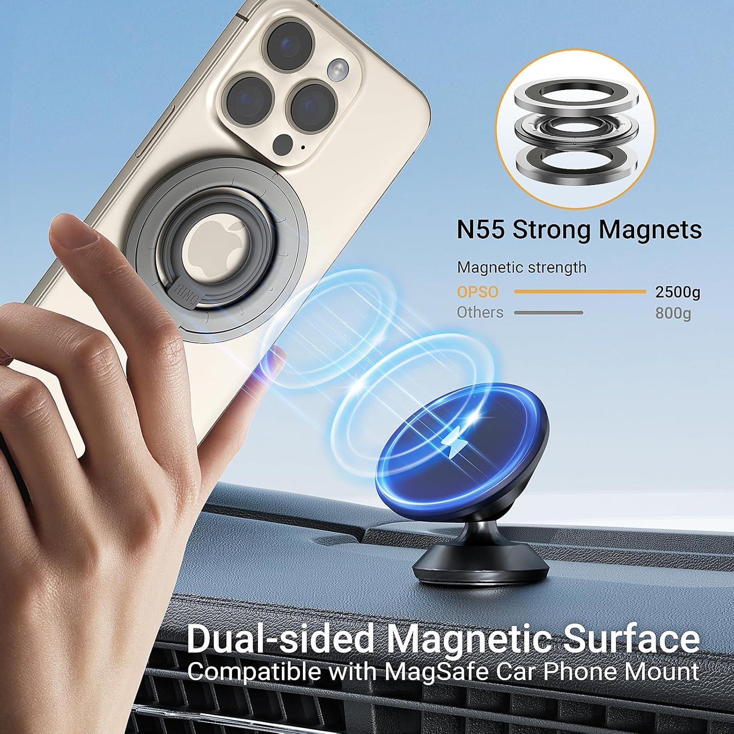 Soporte Magnético para Teléfono OPSO MagSafe 360° Ajustable