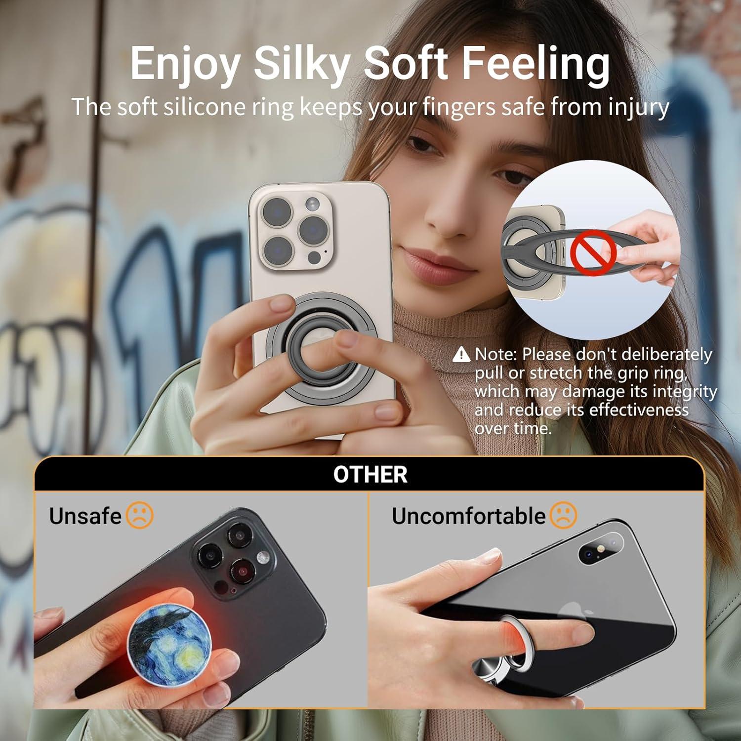 Soporte Magnético para Teléfono OPSO MagSafe 360° Ajustable