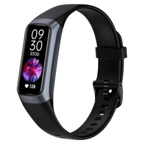 Rastreador de Fitness Aukire C60 con Monitor Cardíaco y Oxígeno