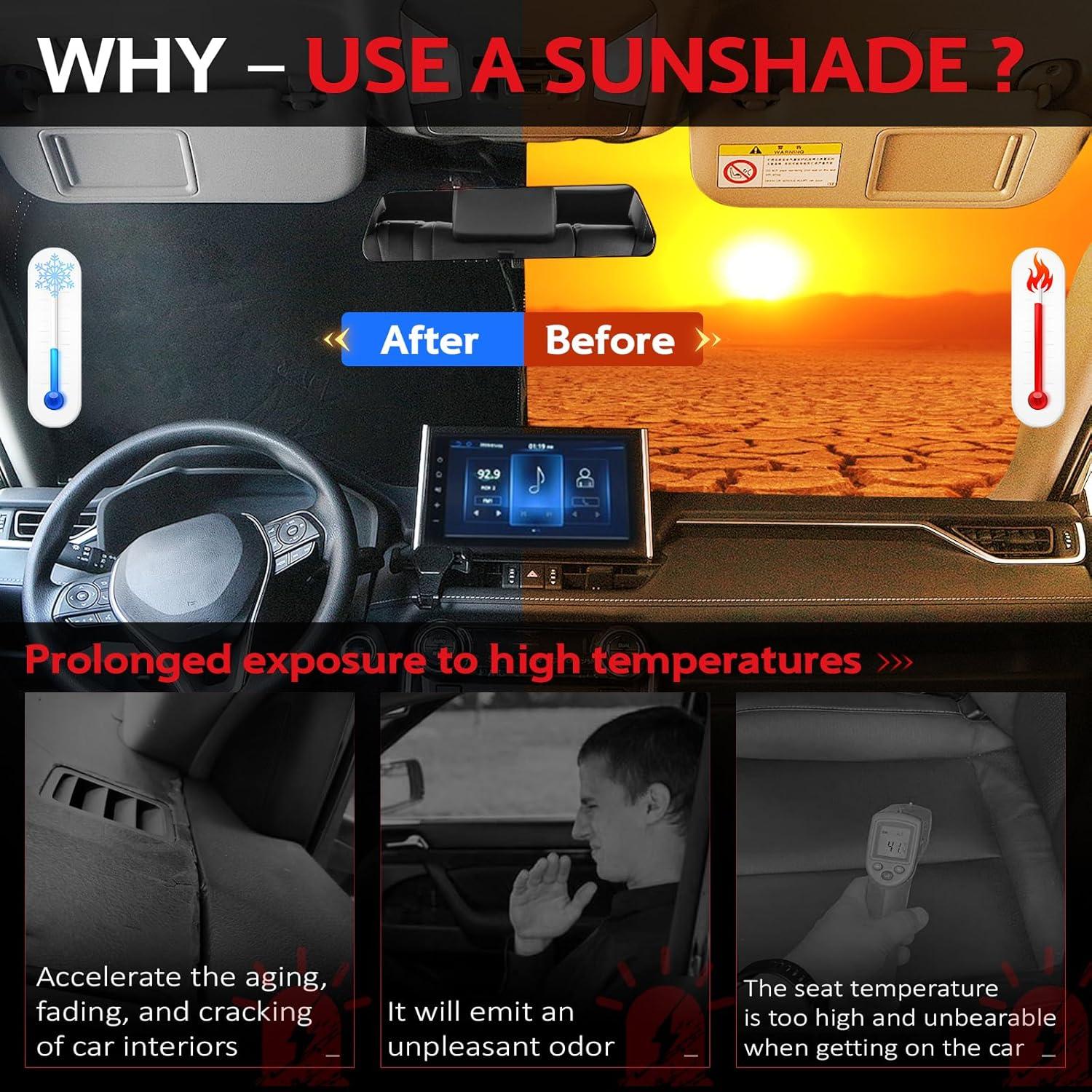 Protector Solar KAYZT para Parabrisas Merce-des-Benz E 1992-2005