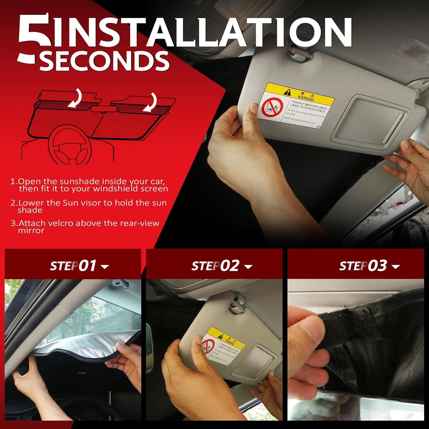 Protector Solar KAYZT para Parabrisas Merce-des-Benz E 1992-2005