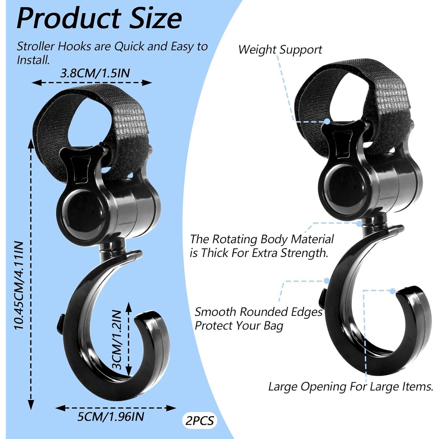 Gancho Colgante Multipropósito OXDFK 2 Pcs para Andador